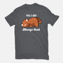 I Am Always Tired-mens basic tee-rocketman_art