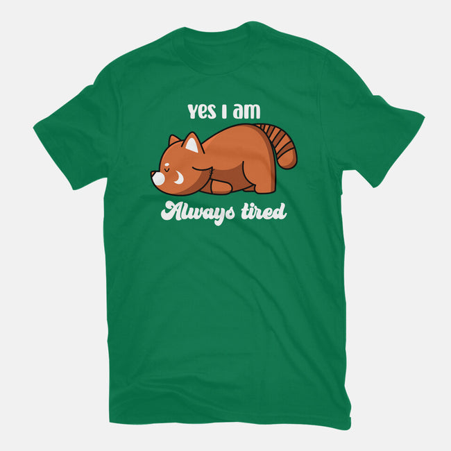 I Am Always Tired-mens basic tee-rocketman_art