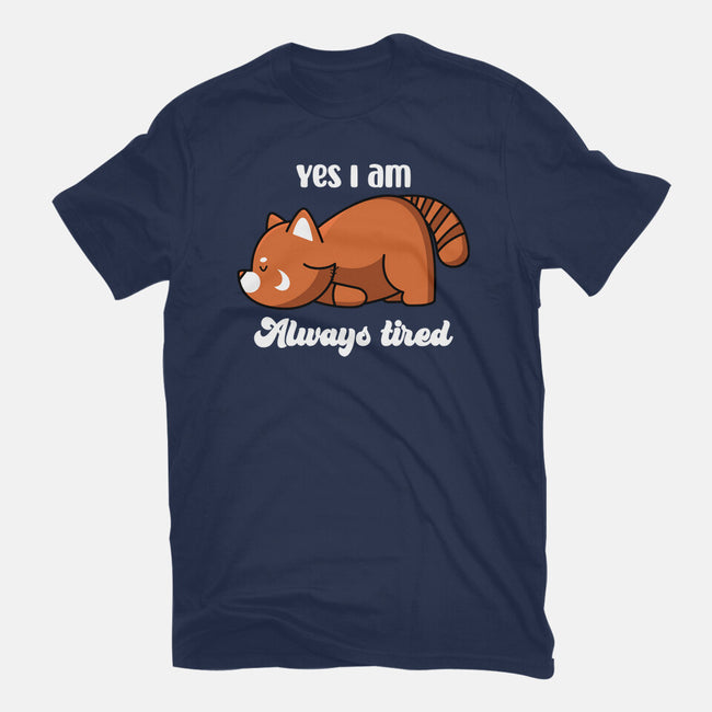 I Am Always Tired-mens basic tee-rocketman_art