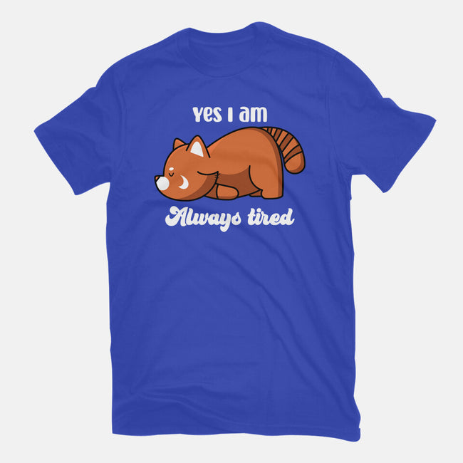 I Am Always Tired-mens basic tee-rocketman_art