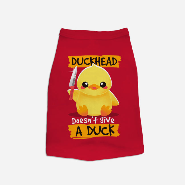 Duckhead-dog basic pet tank-NemiMakeit