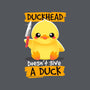 Duckhead-none matte poster-NemiMakeit
