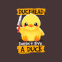 Duckhead-none removable cover w insert throw pillow-NemiMakeit