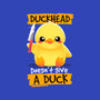 Duckhead-none removable cover w insert throw pillow-NemiMakeit