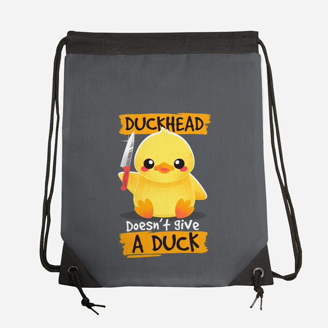 Duckhead-none drawstring bag-NemiMakeit
