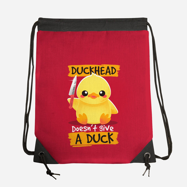 Duckhead-none drawstring bag-NemiMakeit