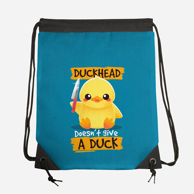 Duckhead-none drawstring bag-NemiMakeit