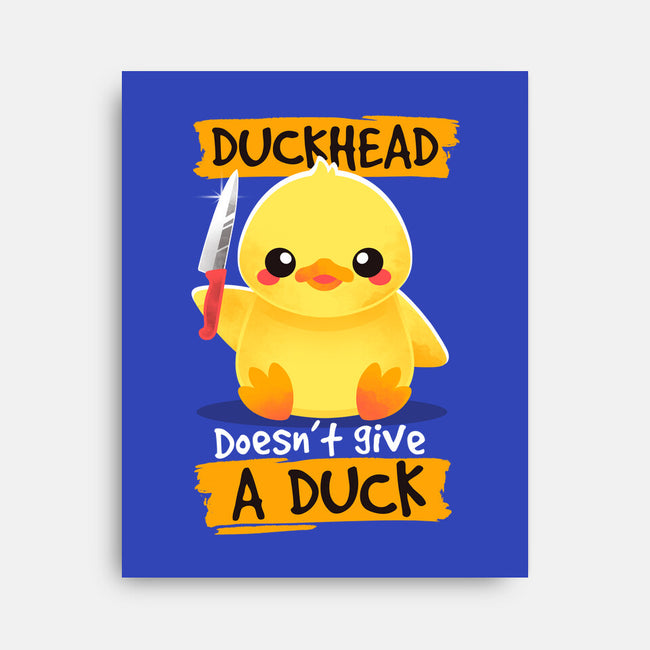 Duckhead-none stretched canvas-NemiMakeit