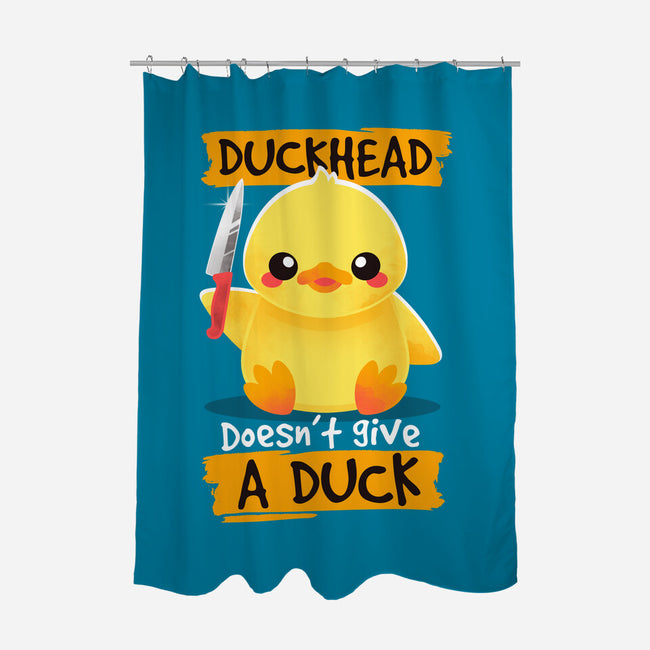 Duckhead-none polyester shower curtain-NemiMakeit