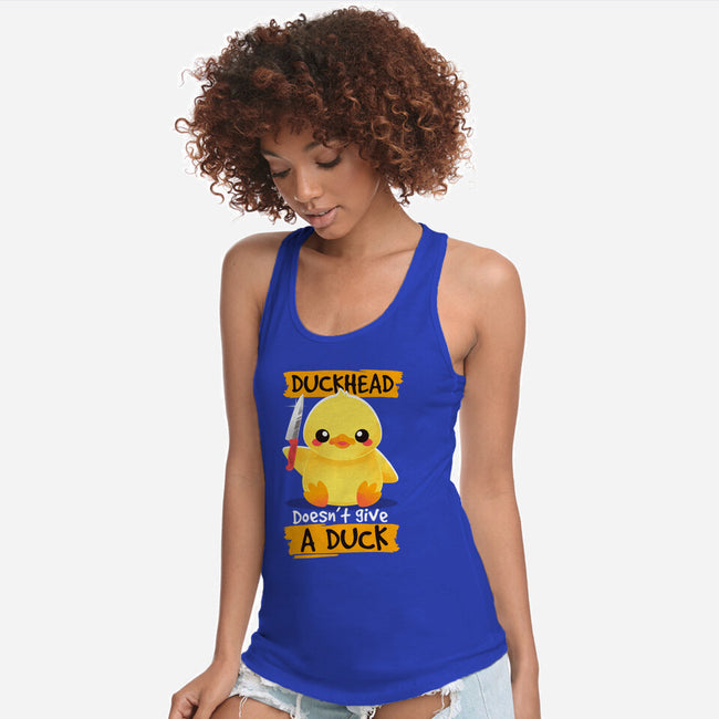 Duckhead-womens racerback tank-NemiMakeit