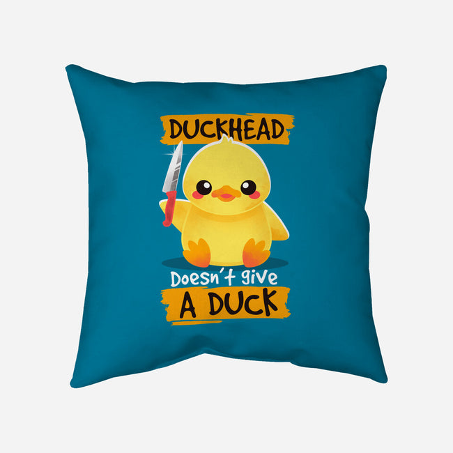 Duckhead-none removable cover w insert throw pillow-NemiMakeit