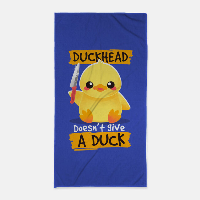 Duckhead-none beach towel-NemiMakeit