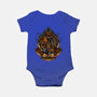 Home Of Magic And Greatness-baby basic onesie-glitchygorilla