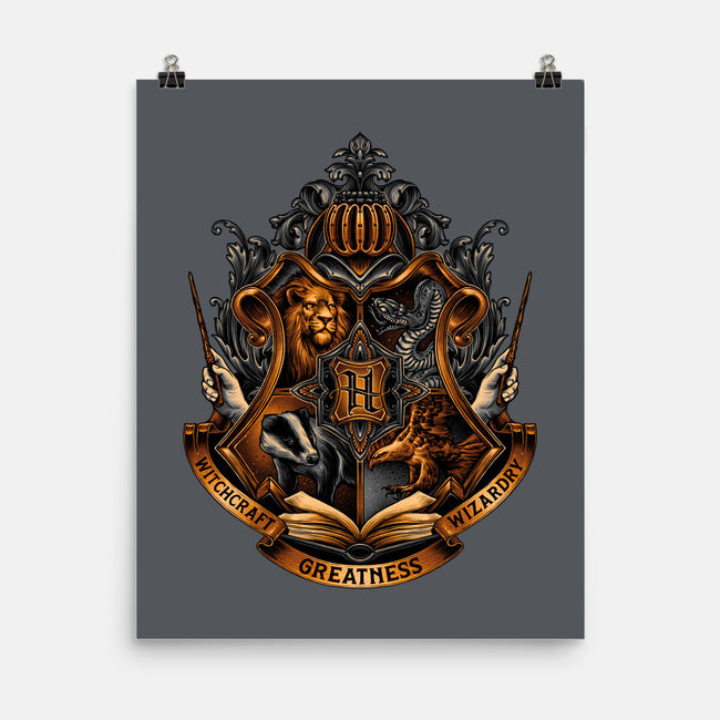 Home Of Magic And Greatness-none matte poster-glitchygorilla