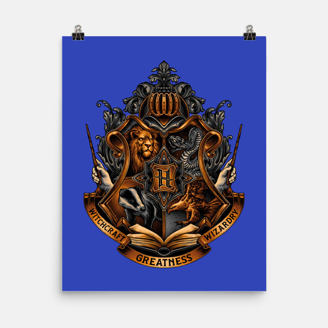 Home Of Magic And Greatness-none matte poster-glitchygorilla