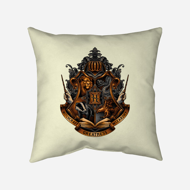 Home Of Magic And Greatness-none removable cover throw pillow-glitchygorilla