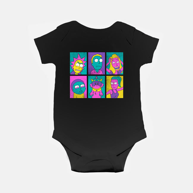 Multiverse Family-baby basic onesie-Rogelio