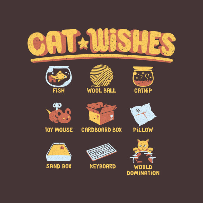Cat Wishes-womens basic tee-tobefonseca