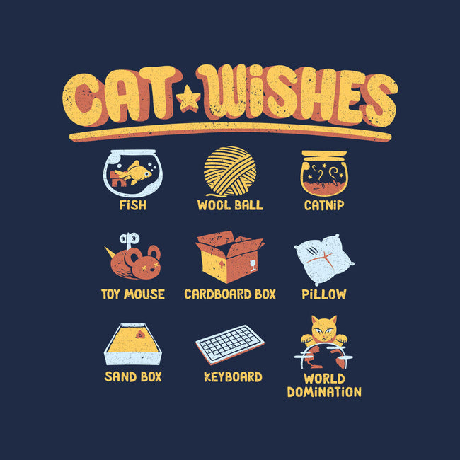 Cat Wishes-none fleece blanket-tobefonseca