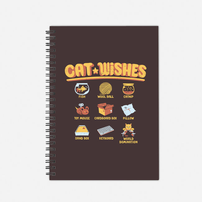 Cat Wishes-none dot grid notebook-tobefonseca