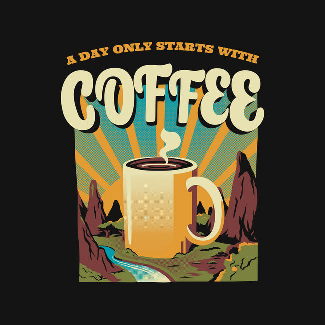 Good Morning Coffee-none drawstring bag-tobefonseca
