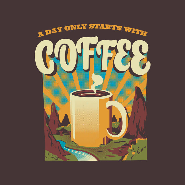 Good Morning Coffee-none stretched canvas-tobefonseca