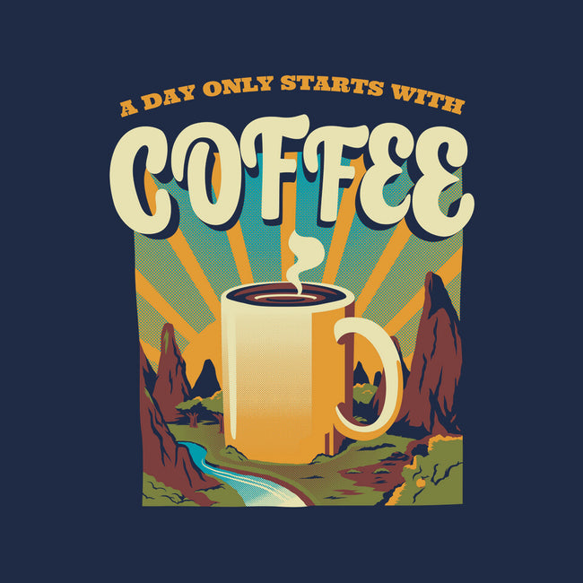 Good Morning Coffee-womens basic tee-tobefonseca