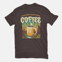 Good Morning Coffee-womens basic tee-tobefonseca