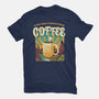 Good Morning Coffee-womens fitted tee-tobefonseca