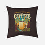 Good Morning Coffee-none removable cover w insert throw pillow-tobefonseca