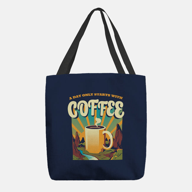 Good Morning Coffee-none basic tote-tobefonseca