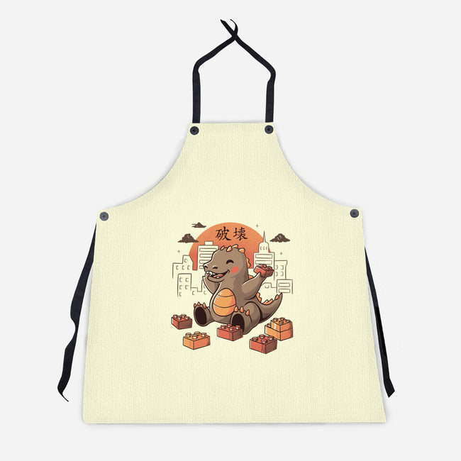 Baby Monster-unisex kitchen apron-tobefonseca