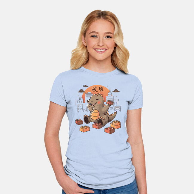 Baby Monster-womens fitted tee-tobefonseca