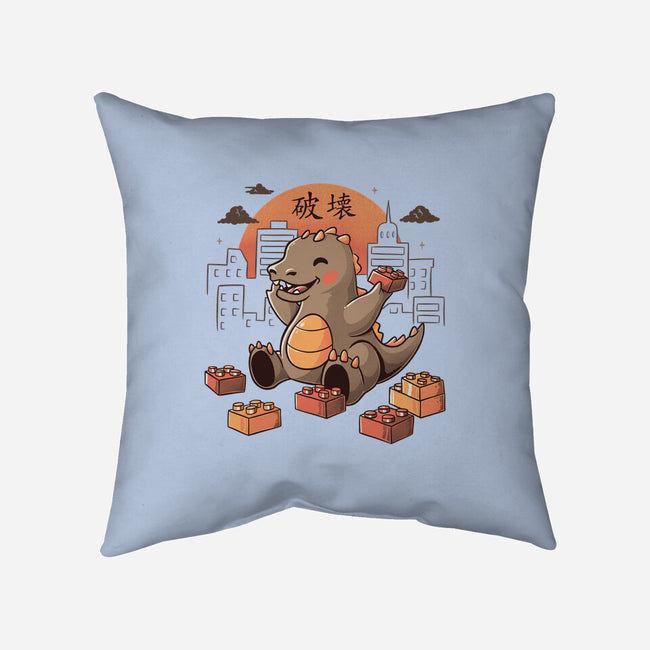 Baby Monster-none removable cover throw pillow-tobefonseca
