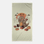 Baby Monster-none beach towel-tobefonseca