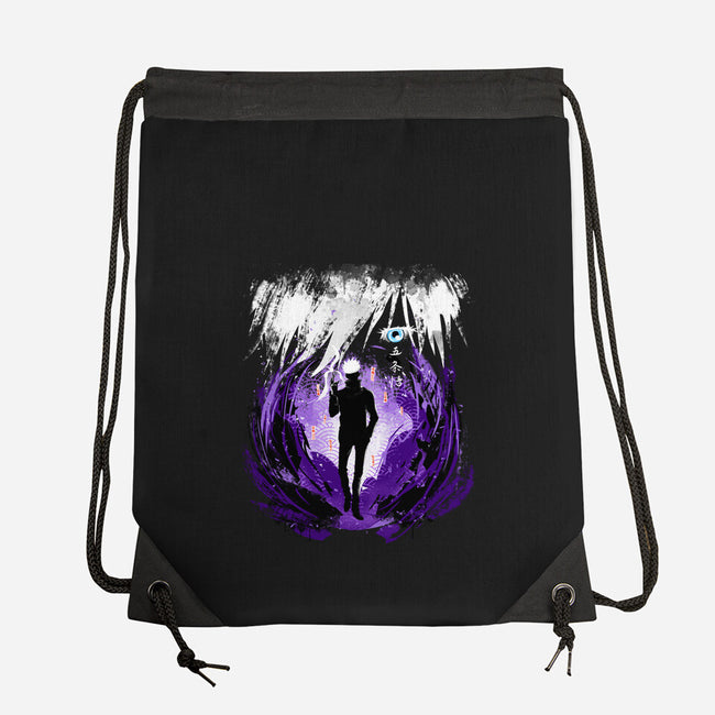 The Strongest Teacher-none drawstring bag-IKILO