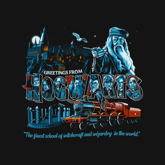 The Finest School Of Magic-womens basic tee-goodidearyan