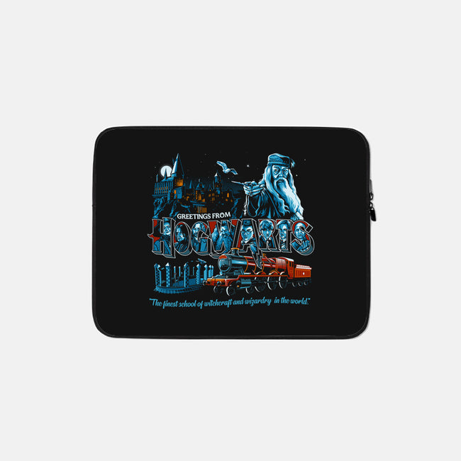 The Finest School Of Magic-none zippered laptop sleeve-goodidearyan