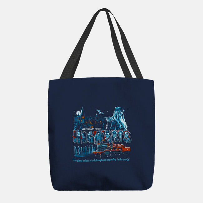 The Finest School Of Magic-none basic tote-goodidearyan