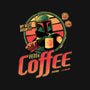 Fett A Coffee-womens v-neck tee-teesgeex