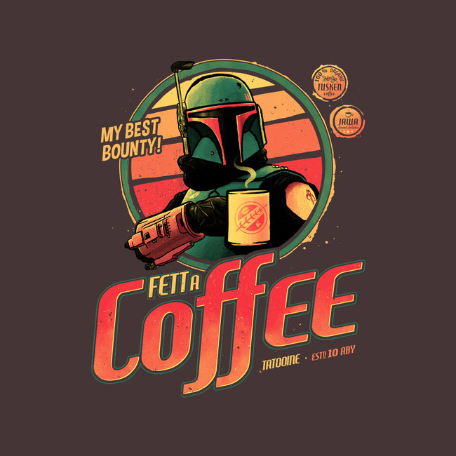 Fett A Coffee-none drawstring bag-teesgeex