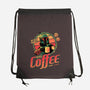 Fett A Coffee-none drawstring bag-teesgeex