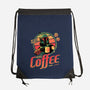 Fett A Coffee-none drawstring bag-teesgeex
