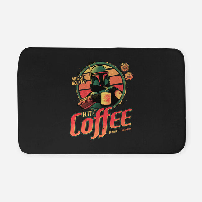 Fett A Coffee-none memory foam bath mat-teesgeex