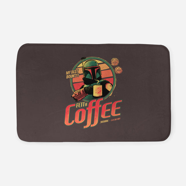 Fett A Coffee-none memory foam bath mat-teesgeex