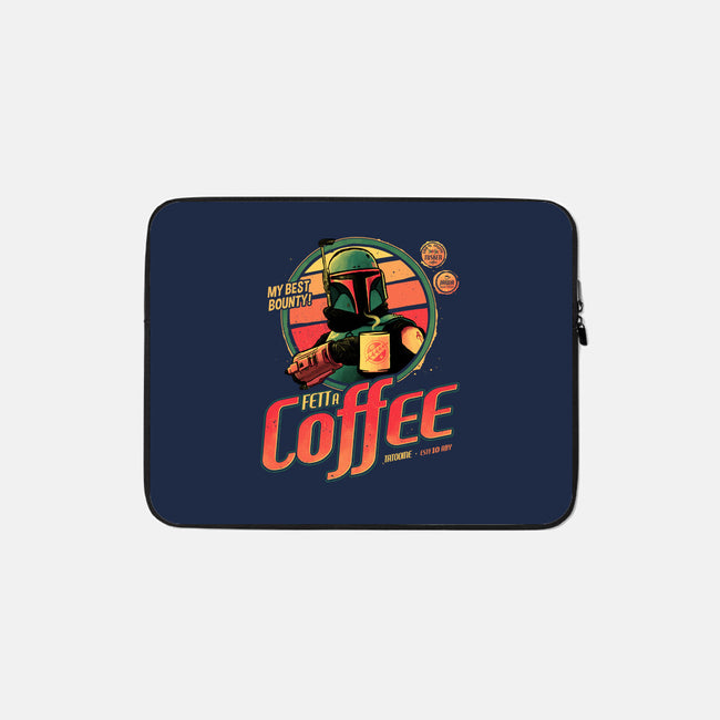 Fett A Coffee-none zippered laptop sleeve-teesgeex
