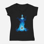 Underworld God-womens v-neck tee-dalethesk8er
