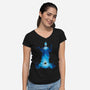 Underworld God-womens v-neck tee-dalethesk8er