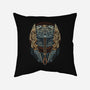 Pray For Thunder-none removable cover w insert throw pillow-glitchygorilla