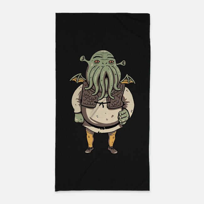 Ogre Cthulhu-none beach towel-vp021
